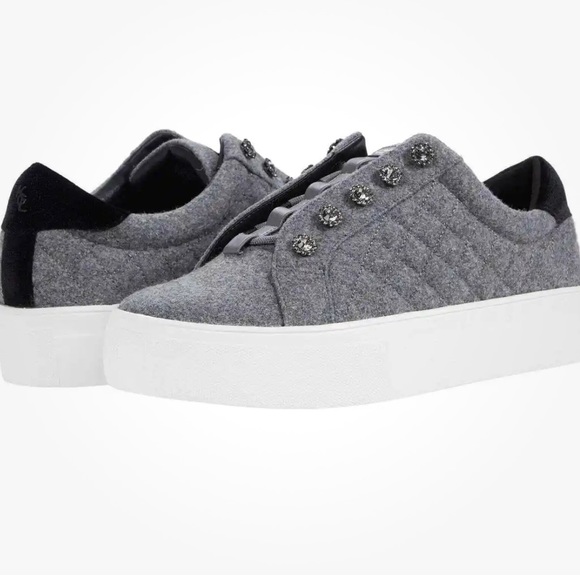 Kurt Geiger Shoes - KURT GEIGER WOMEN'S LONDON LIVIAH COMFORT SHOES GREY EUR 40.5 US 9.5 NEW IN BOX